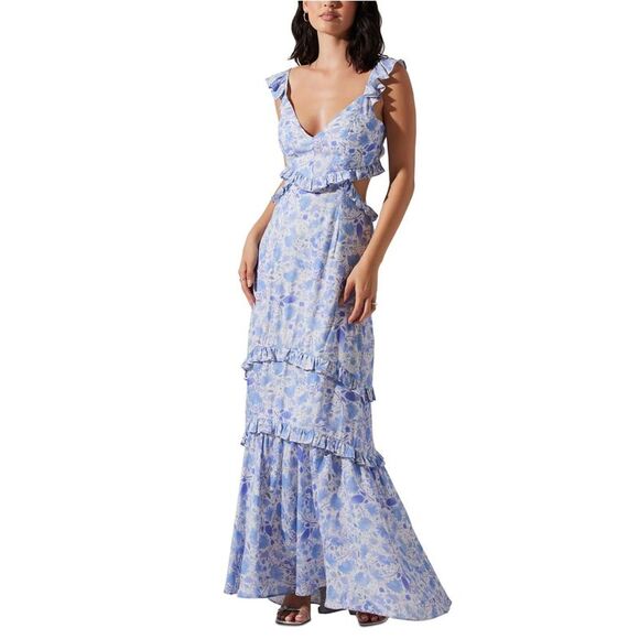 ASTR The Label Dresses & Skirts - ASTR The Label Womens Floral Print Maxi Dress, NWT
